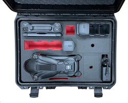 MC-CASES® Case for DJI Mavic 4 PRO - Explorer Edition - with lots of space for accessories - Made in Germany