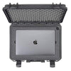 MC-CASES Custodia per laptop/custodia per notebook/Tablet/Ipad - Custodia per laptop e accessori - Protezione perfetta dalla Germania - (Dimensioni interne 50x41x14) - M / Nero