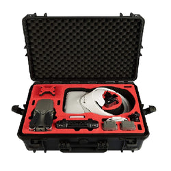 MC-CASES® case for DJI Mavic 2 Pro and Zoom and DJI Goggles / RE also with DJI Smart Controller or Standard Controller - Made in Germany