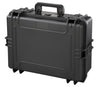 Mallette professionnelle MCC505 - Mallette d'extérieur universelle à coque dure - MAX505 - 500 x 350 x 194mm - Plusieurs versions - Noir / Leer