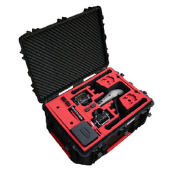 Professional transport case for DJI Inspire 2 - Landing Mode - Space for X4S / X5S - 20 batteries, lenses and much more