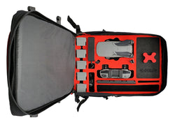 MC-CASES® Backpack for DJI Mavic Air 2 - Standard and DJI Smart Controller - Extremely comfortable - Lots of space