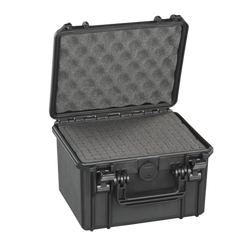 Professional case MCC235H155S - Universal hard shell outdoor case - With grid foam (external dimensions: 258 x 243 x 168mm)
